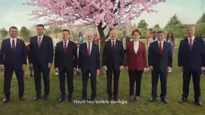 Millet İttifakı'ndan yeni reklam filmi: 'İlk turda bitirelim, haydi'