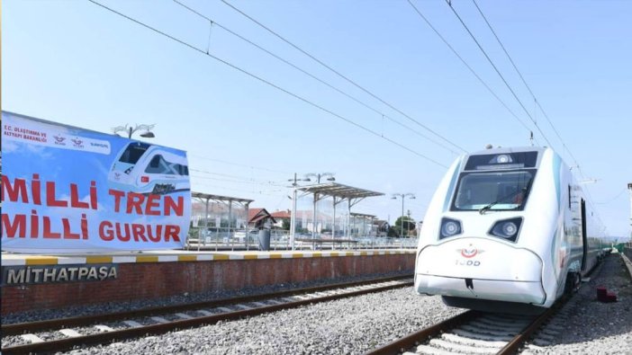 İlk Milli Elektrikli Tren Seti İstanbulluların ziyaretine açıldı