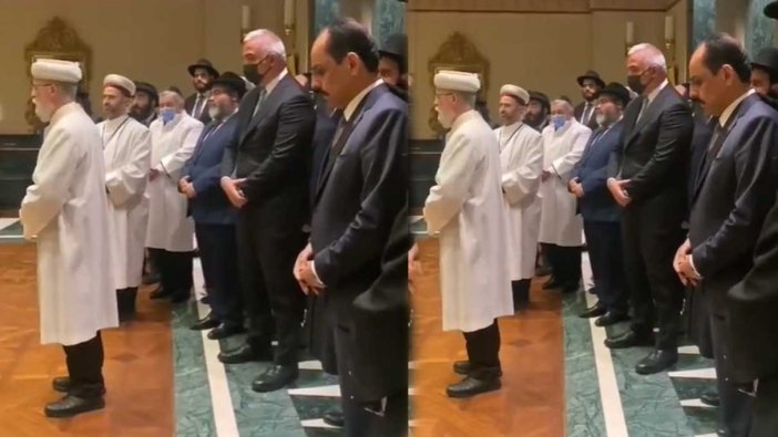 Cumhurbaşkanlığı Sözcüsü İbrahim Kalın da katıldı! Yahudiler Erdoğan seçimi kazansın diye dua etti
