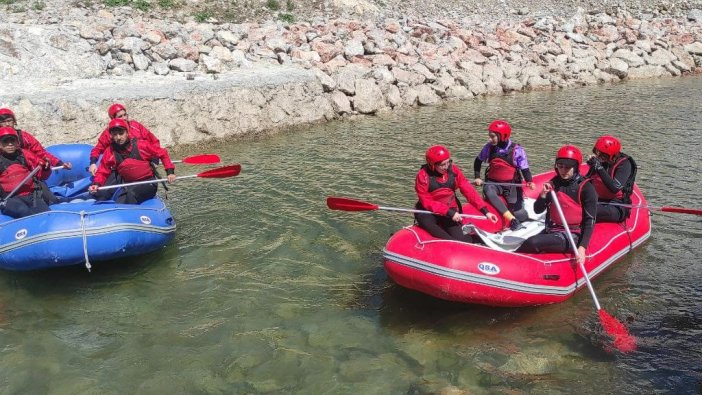 Yozgat’ın ilk ve tek rafting takımı, Türkiye ikincisi oldu