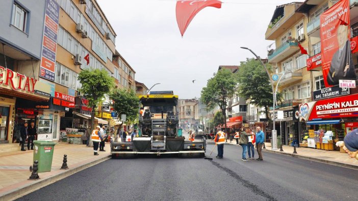 Tuğrul Caddesi yeni yüzüne kavuştu