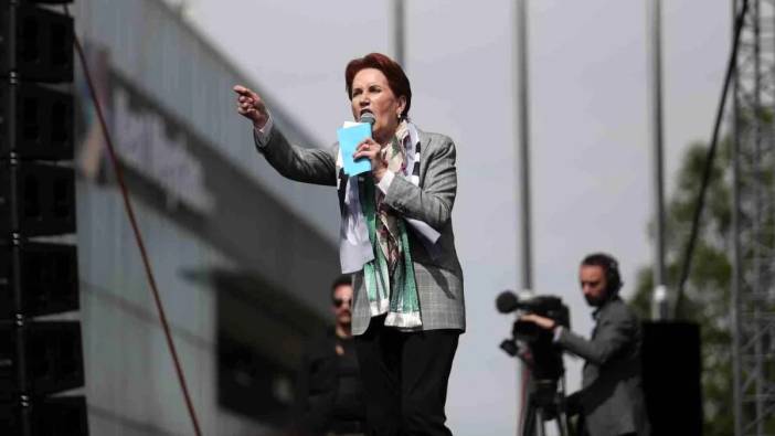 Akşener’den cinsiyetçi pankarta tepki: Keşke birer 'karı' olabilseniz!