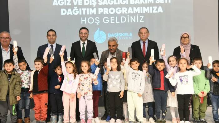 Başiskele'de okullara ücretsiz ağız bakım seti dağıtılacak