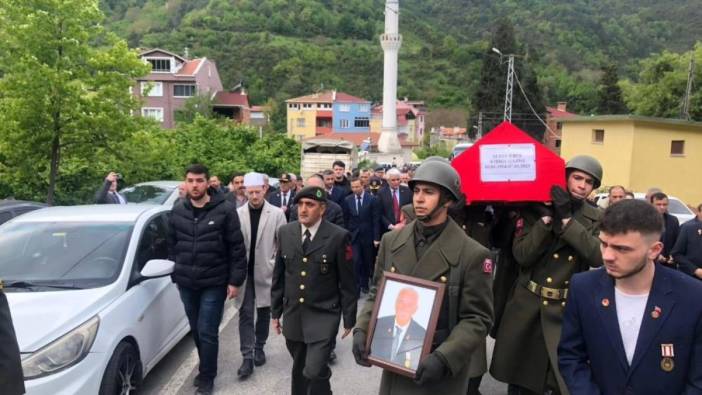 Kıbrıs gazisi Kastamonu'da son yolculuğuna uğurlandı