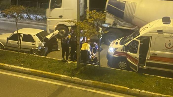 Zonguldak'ta trafik kazası: 1 yaralı