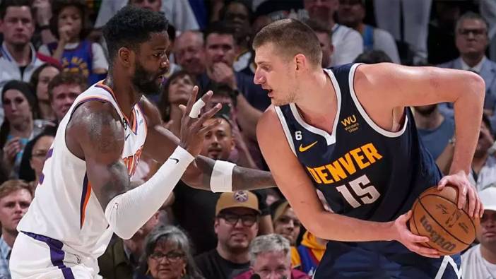 NBA'de Jokic "triple double" yaptı, Nuggets seride 3-2 öne geçti