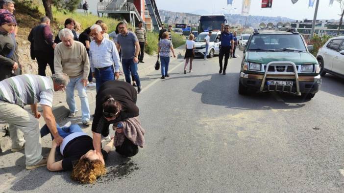 Üst geçidi kullanmadı: Ölümden döndü!