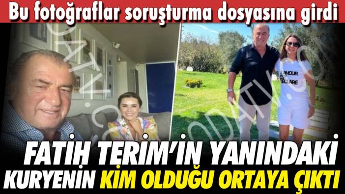 Vurgun dosyasına giren fotoğraf: Fatih Terim’in yanındaki kuryenin kim olduğu ortaya çıktı