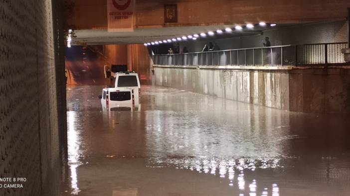 Başkent sular altında kaldı