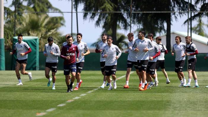 Trabzonspor, Fenerbahçe maçı hazırlıklarını sürdürdü