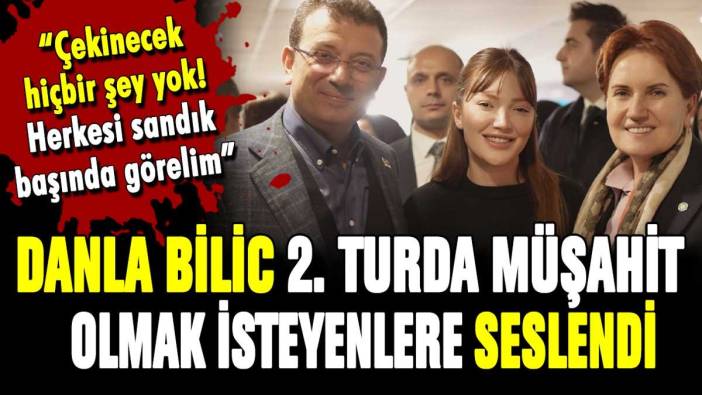 Danla Bilic sanatçı ve fenomenlere seslendi: "Herkesi müşahit olarak görmek istiyorum"