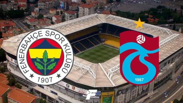 Fenerbahçe – Trabzonspor maçı hangi kanalda, saat kaçta?