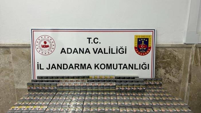 Adana’nın Ceyhan ilçesinde 620 kilogram kaçak tütün ele geçirildi.