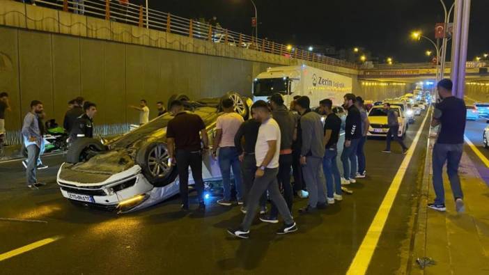 Diyarbakır'da otomobil takla attı: 1 ölü