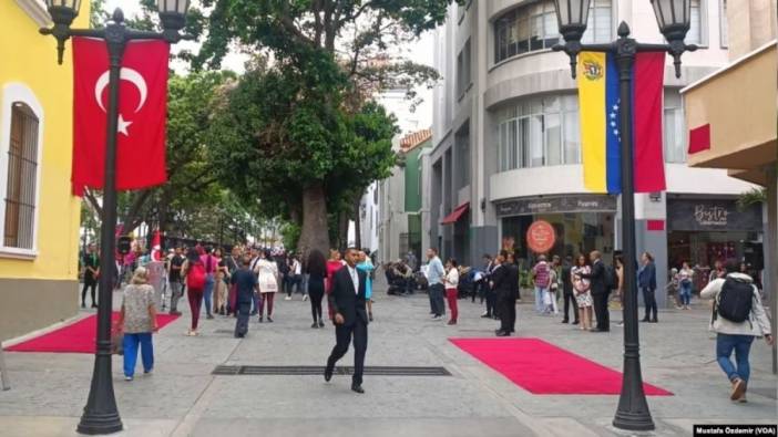 Venezuela'da en işlek caddenin adı "Türkiye Cumhuriyeti Caddesi" yapıldı