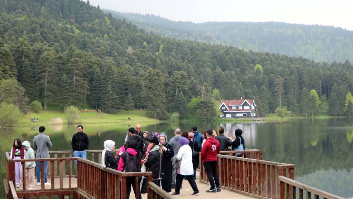 Gölcük Tabiat Parkı'na ziyaretçi akını