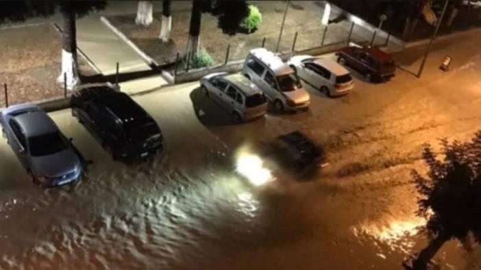 Sinop’ta sağanak nedeniyle su baskını meydana geldi!