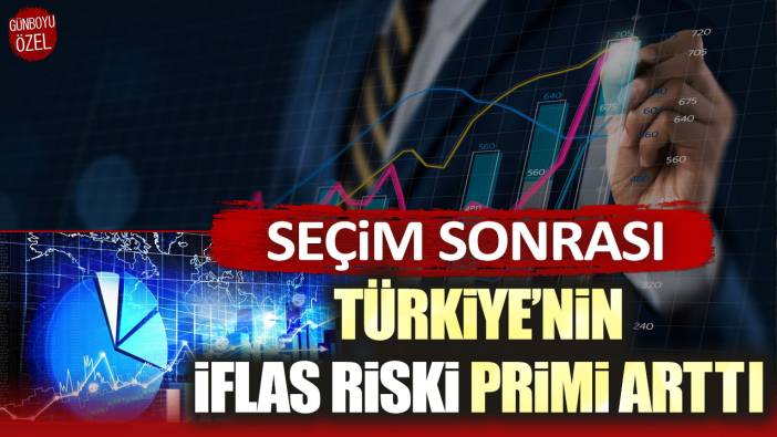 Seçim sonrası Türkiye’nin iflas riski primi arttı