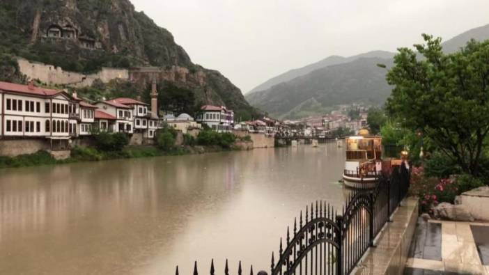 Amasya'da hortum paniği