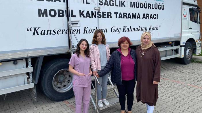 Akdağmadeni’nde kadınlara yönelik kanser taraması sürüyor