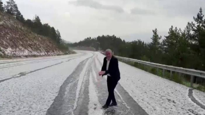 Sivas'ta dolu her yeri beyaza bürüdü