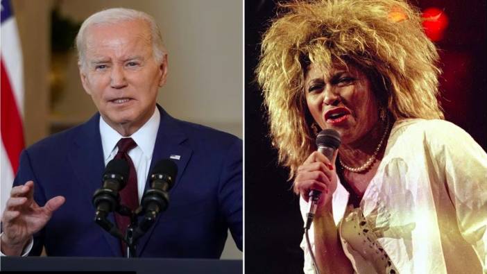 Biden ses sanatçısı Tina Turner'ın ailesine taziye mesajı iletti!