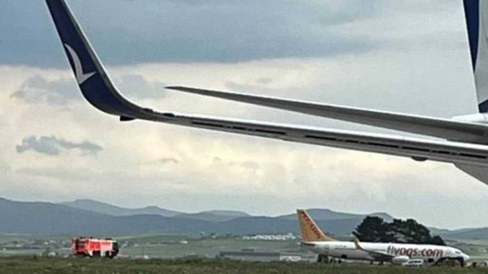 Uçakta bomba var iddiası pilotları harekete geçirdi!