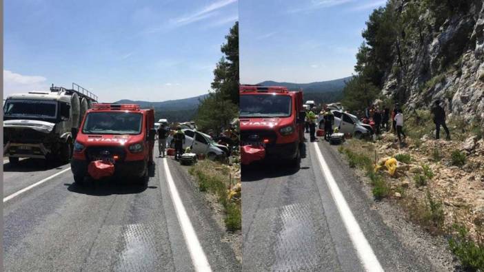 Denizli yolunda kaza: 1’i ağır 2 yaralı