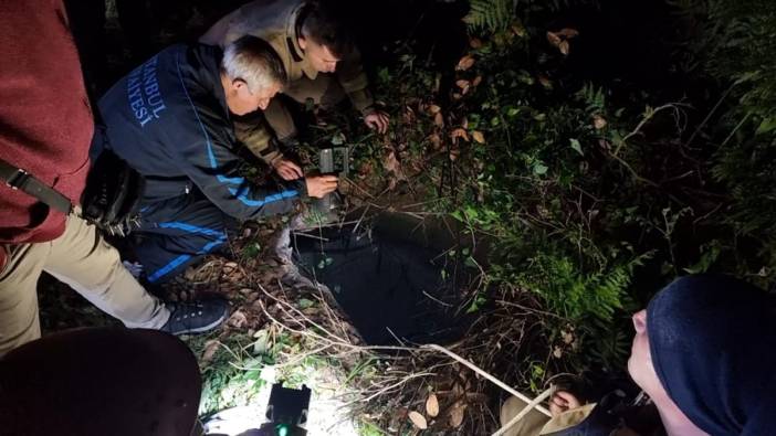 Beykoz'da vatandaş ve kedi kuyuya düştü