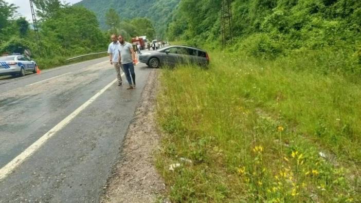 Karabük'te trafik kazası: 2 yaralı