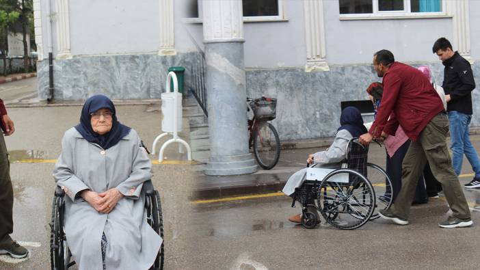 98 yaşında sandığa gidip ‘demokrasi’ örneği sergiledi