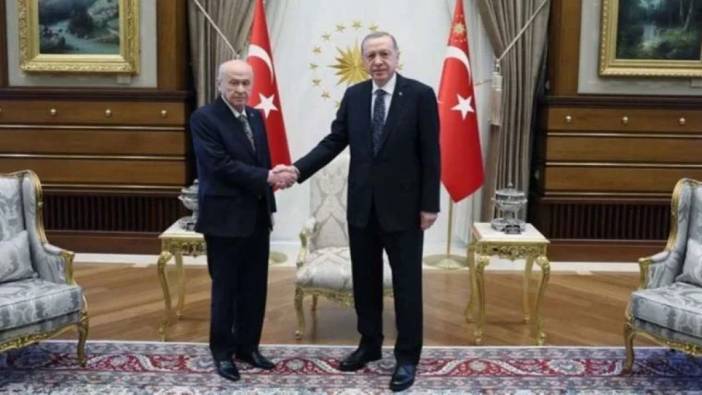 Erdoğan ile Bahçeli'den sürpriz görüşme