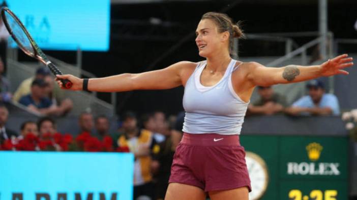 Aryna Sabalenka, Roland Garros'ta 4. tura yükseldi