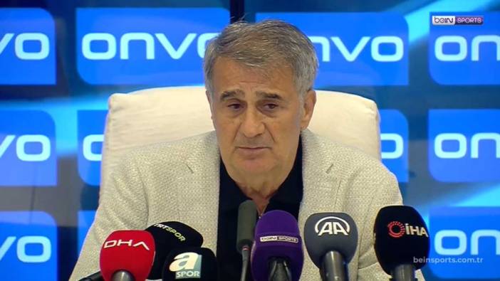 Şenol Güneş'ten TFF'ye sert sözler