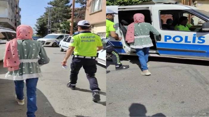 Yanlış okula giden öğrencinin imdadına trafik polisleri yetişti