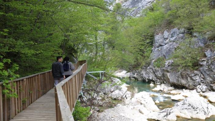 Kastamonu'da Horma Kanyonu ziyarete kapatıldı