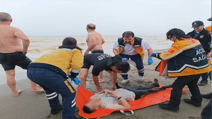 Karadeniz'de can pazarı: 16 yaşındaki çocuk İskeleden denize düştü