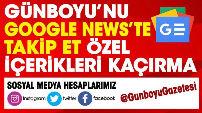 Günboyu Gazetesi'ni Google News'te takip et