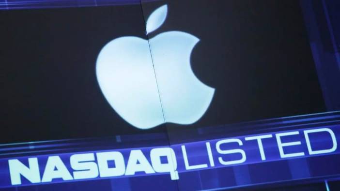 Apple'ın hisselerde rekor kırdı! Nasdaq'ı peşinden ilerledi!