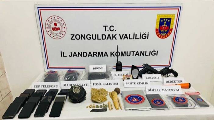 Zonguldak merkezli 9 ilde tarihi eser operasyonu