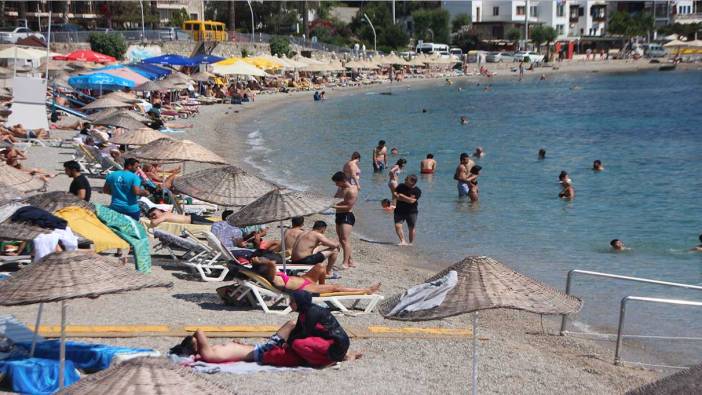 Bodrum sahillerinde hareketlilik başladı