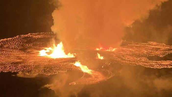 Hawaii Kilauea Yanardağı'nda patlama