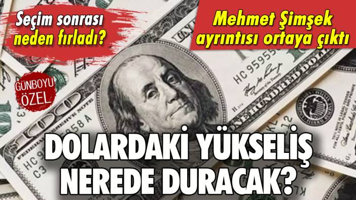 Dolar niye arttı? Yükseliş ne zaman duracak?