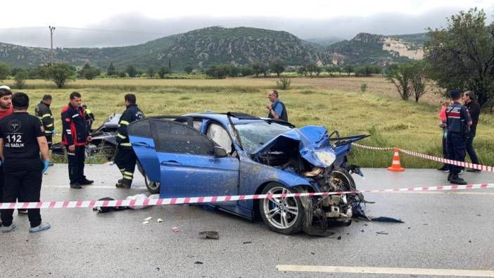 Burdur'da feci kaza: 5 ölü