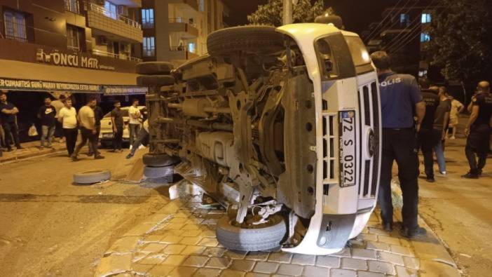 Batman’da belediye otobüsü ve minibüs çarpıştı!