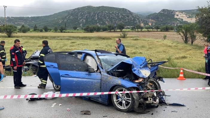 Burdur'da feci kaza: Ölüler ve yaralılar var