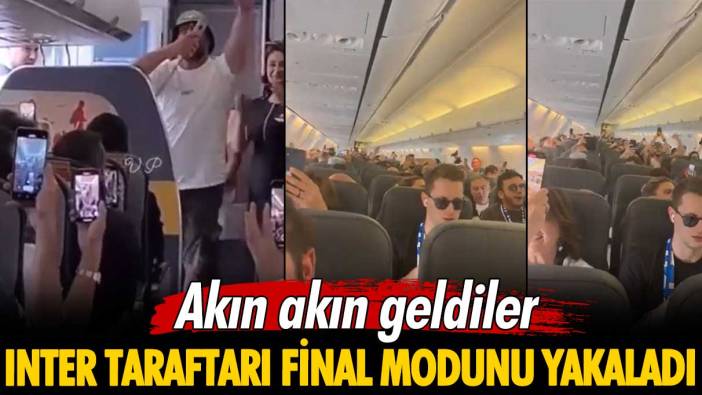 Akın akın geldiler: Inter taraftarları final modunu yakaladı