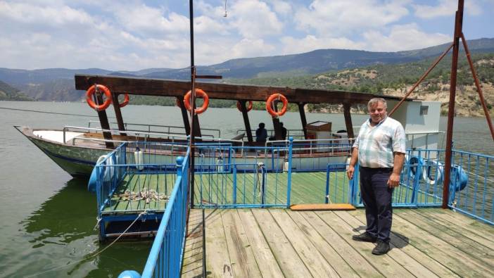 Denizli'de tekne turlarına yağmur engeli