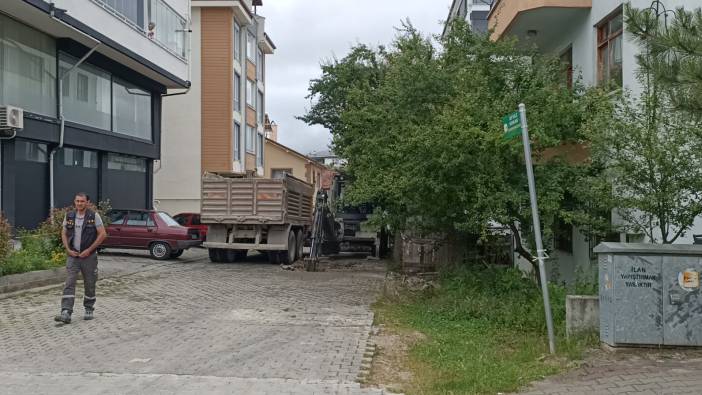 Doğalgaz borusu bomba gibi patladı