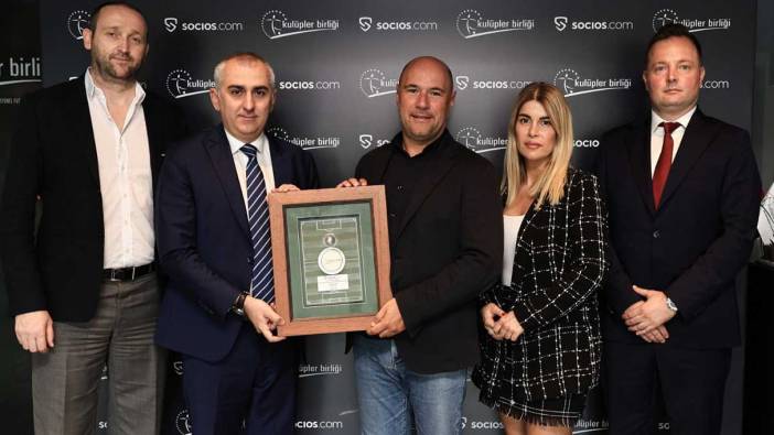 Kulüpler Birliği’nden Dreyfus’a plaket